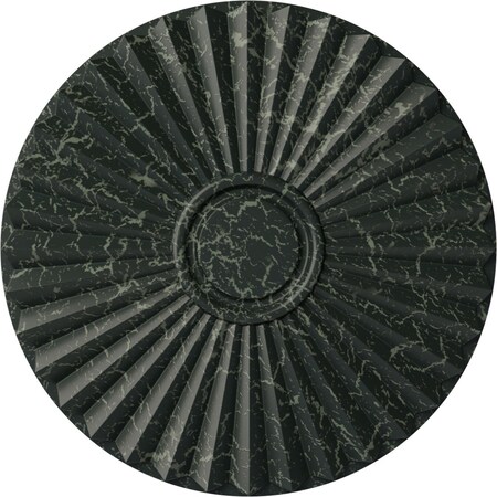 Shakuras Ceiling Medallion (For Canopies up to 5"), 19 3/4"OD x 1 3/8"P, Painted Turtle Crackle